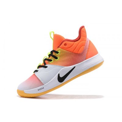 Nike Erkek Pg 3 Turuncu / Siyah Spor Ayakkabı Türkiye - BPI26VQ7